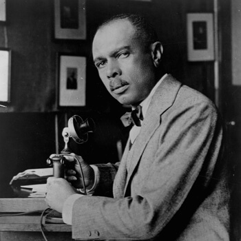 Photo of James Weldon Johnson, writer